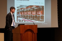 Bartow Elmore discusses the environmental impact of Coke's switch from glass to plastic bottles