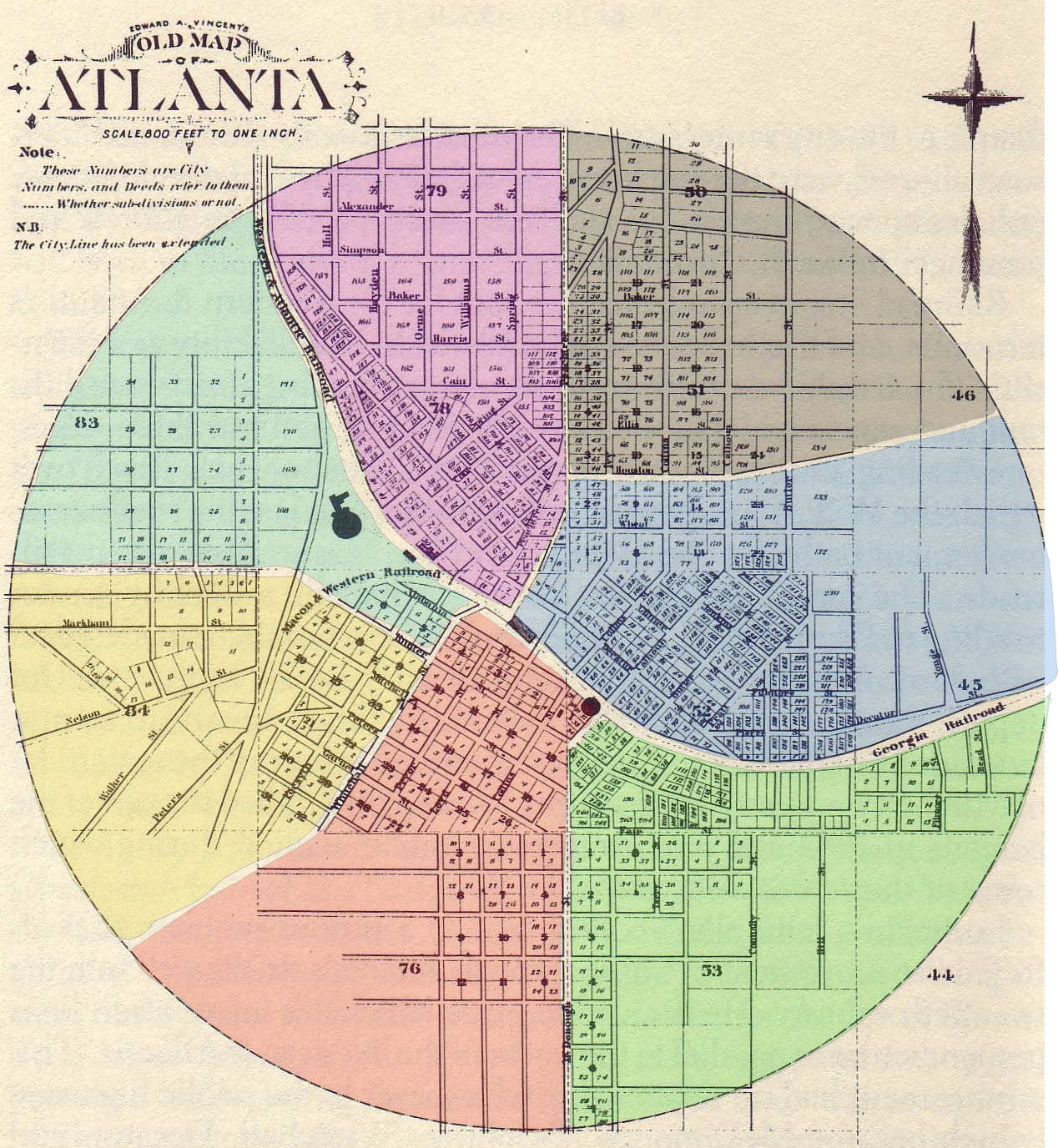 1871 Atlanta Wards, by Wikimedia user Jolomo