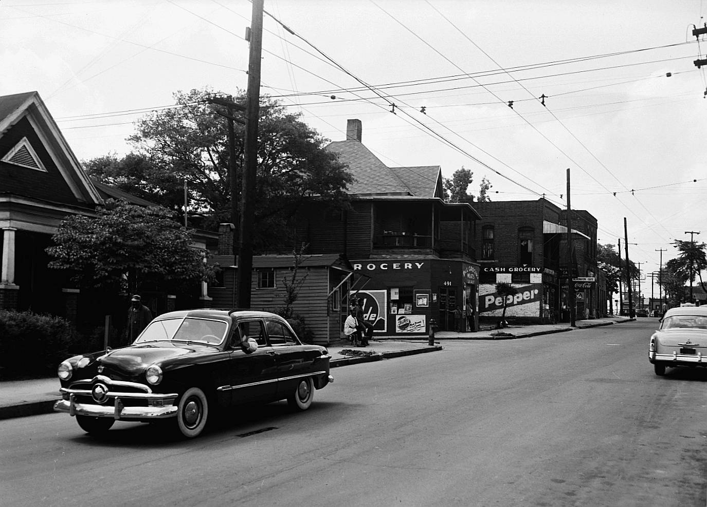 McDaniel and Wells Street, 1953